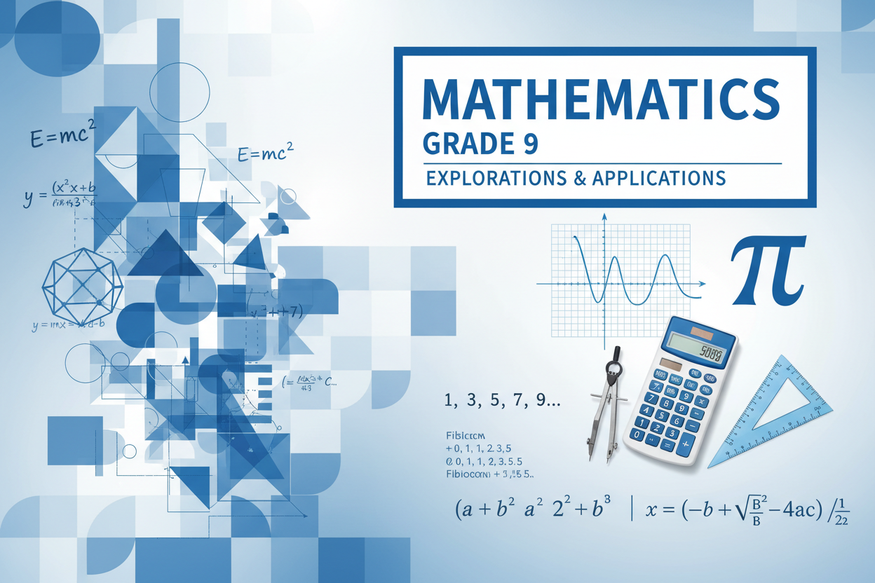 Mathematics School Books Cover