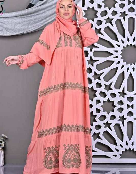 Luxury women dress fashion Hijab